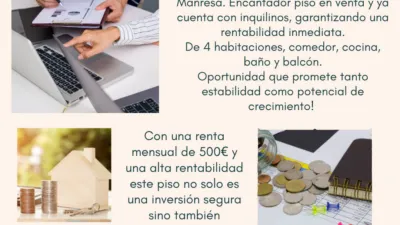 Piso en venta en Calle Urgell, Barri Antic (Manresa) de 79.000 €