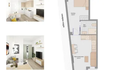 Promoción Calle Arquitecto Jaime Bort, La Flota (Distrito Norte. Murcia Capital) de 125.500 €