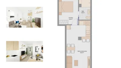 Promoción Calle Arquitecto Jaime Bort, Nº 1, Calle Arquitecto Jaime Bort, Nº 1. La Flota (Distrito Norte. Murcia Capital) de 126.500 €