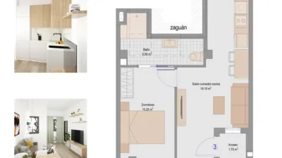 Promoción Piso en Venta La Flota, Calle Arquitecto Jaime Bort, Nº 1. La Flota (Distrito Norte. Murcia Capital) de 115.500 €