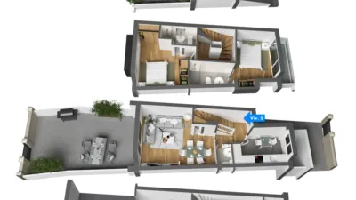 Promoción Chalet adosado en Venta La Estación, Carretera Bilbao-Santander, Nº 1. La Estación (Bárcena de Cicero) de 350.000 €