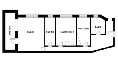 Piso en venta en Calle de la República de Costa Rica, 22, Zona Playa (Laredo) de 193.000 €