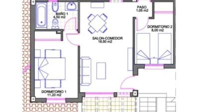 Ático en venta en Avenida del Tomillo, 2, Puerto Vera-Las Salinas (Vera) de 168.900 €