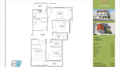 Flat in Lalín photo 11