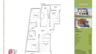 Apartment for sale in Lalín photo 11