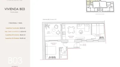 Piso en venta en Calle de Adolfo de Castro, 25, El Mentidero-Teatro Falla-Alameda (Cádiz Capital) de 239.001 €