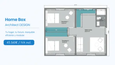 Terraced house on Calle Modelo Smart Box Home Box, No. S/N photo 5