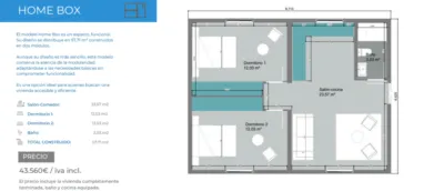 Casa adosada en calle Modelo Smart Box Home Box, nº S/N photo 9