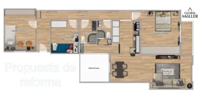 Piso en venta en Calle Canigo, 1, San Antonio Abad-Ciudad Jardín (Distrito Núcleo Urbano. Cartagena) de 154.000 €