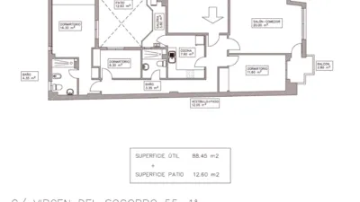 Apartamento en calle de la Virgen del Socorro photo 23