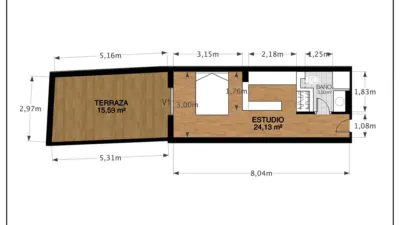 Piso en alquiler en Calle de la Palma, 51, cerca de Calle de San Vicente Ferrer - Imagen 25