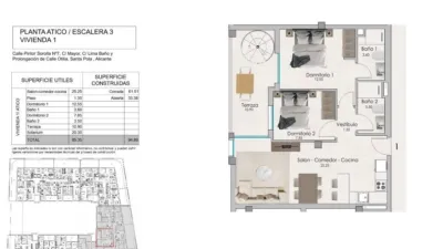 Penthouse in Centre-Port-Platja Llevant photo 15