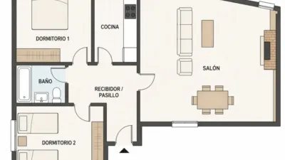 Apartment on Avenida Jose Antonio Bravo photo 39