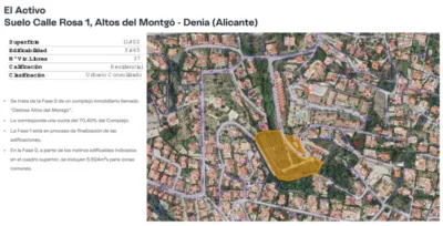 Terreno en venta en Carrer Rosa - Vista 3