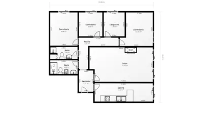 Apartment in Passatge de l'Almirall Marquet photo 62