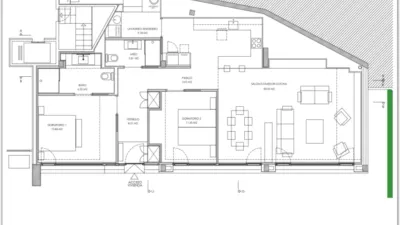 Piso en venta en Plaza del Funicular, Antiguo Ondarreta (San Sebastián - Donostia) de 1.200.000 €