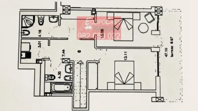 Duplex in the City Centre – Walled Enclosure photo 31