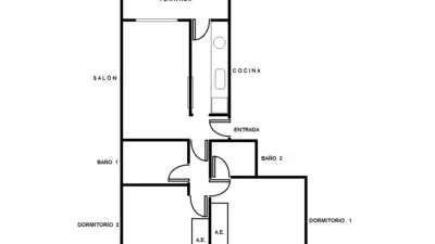 Piso en venta en Avenida del Mar Azul, Almerimar (El Ejido) de 199.900 €