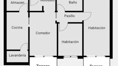 Apartment on Calle de Colombia, 52 photo 36