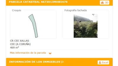 Terreno en venta en Lugar de Xallas - Més