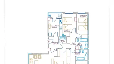 Piso en venta en Avenida de la Reina Victoria Eugenia, 2, Ensanche (Distrito Núcleo Urbano. Cartagena)