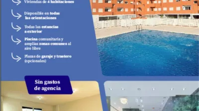 Piso en venta en Avenida de la Reina Victoria Eugenia, 2, Ensanche (Distrito Núcleo Urbano. Cartagena)