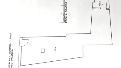 Local comercial en alquiler en Calle de Estrada, número SN, Centro (Palencia Capital) de 500 €<span>/mes</span>