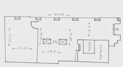 Local comercial en alquiler en Avenida de Modesto Lafuente, número SN, Campo de la Juventud-Santiago (Palencia Capital) de 990 €<span>/mes</span>