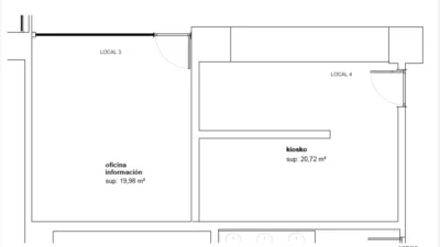 Local comercial en alquiler en Avenida de Simón Nieto, número SN, Centro (Palencia Capital) de 300 €<span>/mes</span>