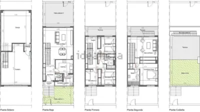 Chalet adosado en venta en Playa La Pobla de Farnals, Playa La Pobla de Farnals (La Pobla de Farnals) de 615.000 €