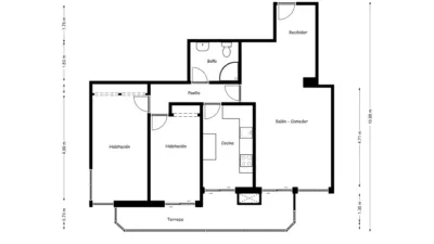 Piso en venta en Calle del Palacio, Antiguo Ondarreta (San Sebastián - Donostia) de 630.000 €