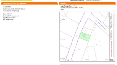 Terreno en venta en Rúa Manuel Angel Terron - Vista 2