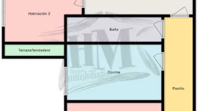 Piso en venta en Avenida de la Constitución, cerca de Calle del Río Genil, Orriols (Distrito Rascanya. València Capital) de 123.000 €