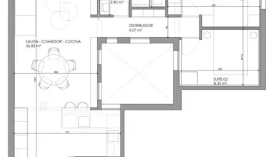 Piso en venta en Calle del General Pardiñas, cerca de Calle de Ayala, Goya (Distrito Barrio de Salamanca. Madrid Capital) de 1.170.000 €