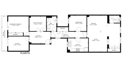 Piso en venta en Carrer de l'Almirall Cadarso, Gran Via (Distrito L'Eixample. València Capital) de 625.000 €