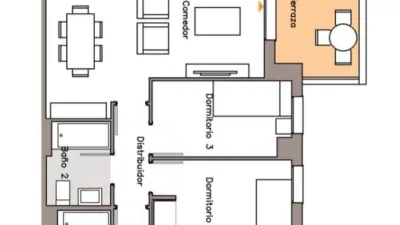 Piso en alquiler en Calle Escritora Angela Lopez de Ayala, Ciudad Jardín-Zoco (Córdoba Capital) de 1.100 €<span>/mes</span>