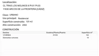 Piso en venta en Calle Tras los Molinos, 6, Arcos de la Frontera de 145.000 €