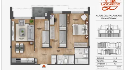Apartment in Barrio del Pozo la Torre, 1 photo 9