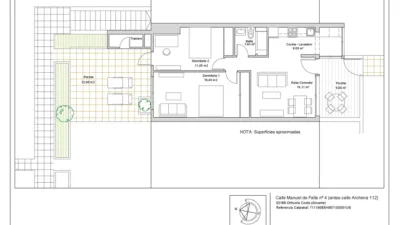 Loft en venta en Carrer de Manuel de Falla, cerca de Carrer de Cañón Hillys, Las Filipinas-Villamartín-Canal Norte (Distrito Orihuela Costa. Orihuela) de 199.000 €