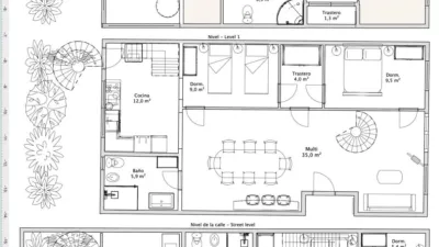 Semi-detached chalet on Carrer de Cavite photo 23
