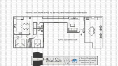Ático en venta en Carrer de la Florista, 39, cerca de Carrer de les Alqueríes de Bellver, Benicalap (Distrito Benicalap. València Capital) de 405.000 €