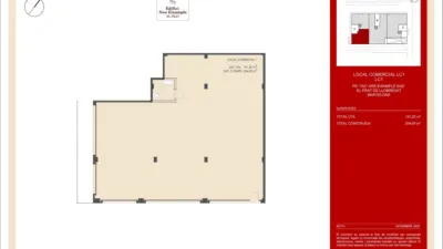 Local comercial en venta en Avinguda de l'Onze de Setembre, 289, cerca de Carrer d' Aragó, Estruch-Eixample (El Prat de Llobregat) de 309.000 €