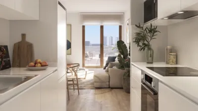 Promoción Zorrozaurre Homes II, Doneperiaga-Deustuibarra (San Pedro-La Ribera) (Distrito Deustu. Bilbao) de 276.000 €
