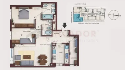 Apartment on Carrer del Doctor Ferran photo 35