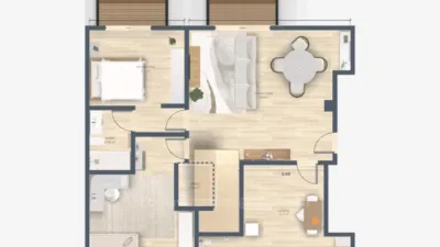 Duplex penthouse on Carrer de Lluís Vives photo 17