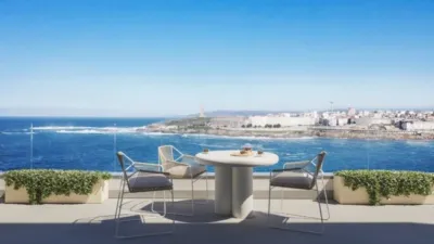 Apartment in A Coruña, San Roque de Fóra, Riazor - Vista 5