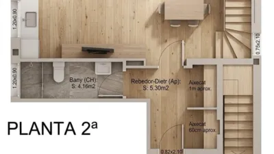 Duplex penthouse on Carrer de Serra de Galliners photo 19