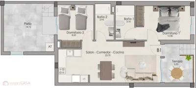Apartment in Centre-Port-Platja Llevant photo 22