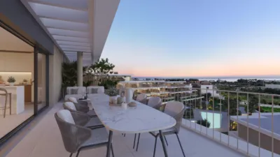 Promoción Adagio, Calle Islas Bermudas. Bel-Air-Cancelada-Saladillo (Estepona) de 492.000 €