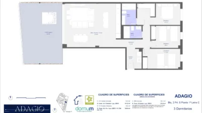 Promoción Adagio, Calle Islas Bermudas. Bel-Air-Cancelada-Saladillo (Estepona) de 492.000 €